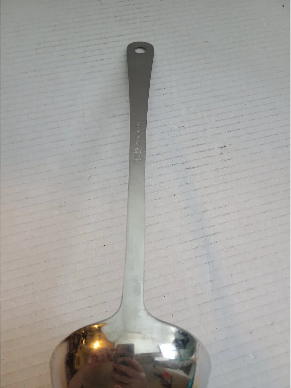 America Cooks Heavy Stainless Steel 18/8 Soup Ladle
